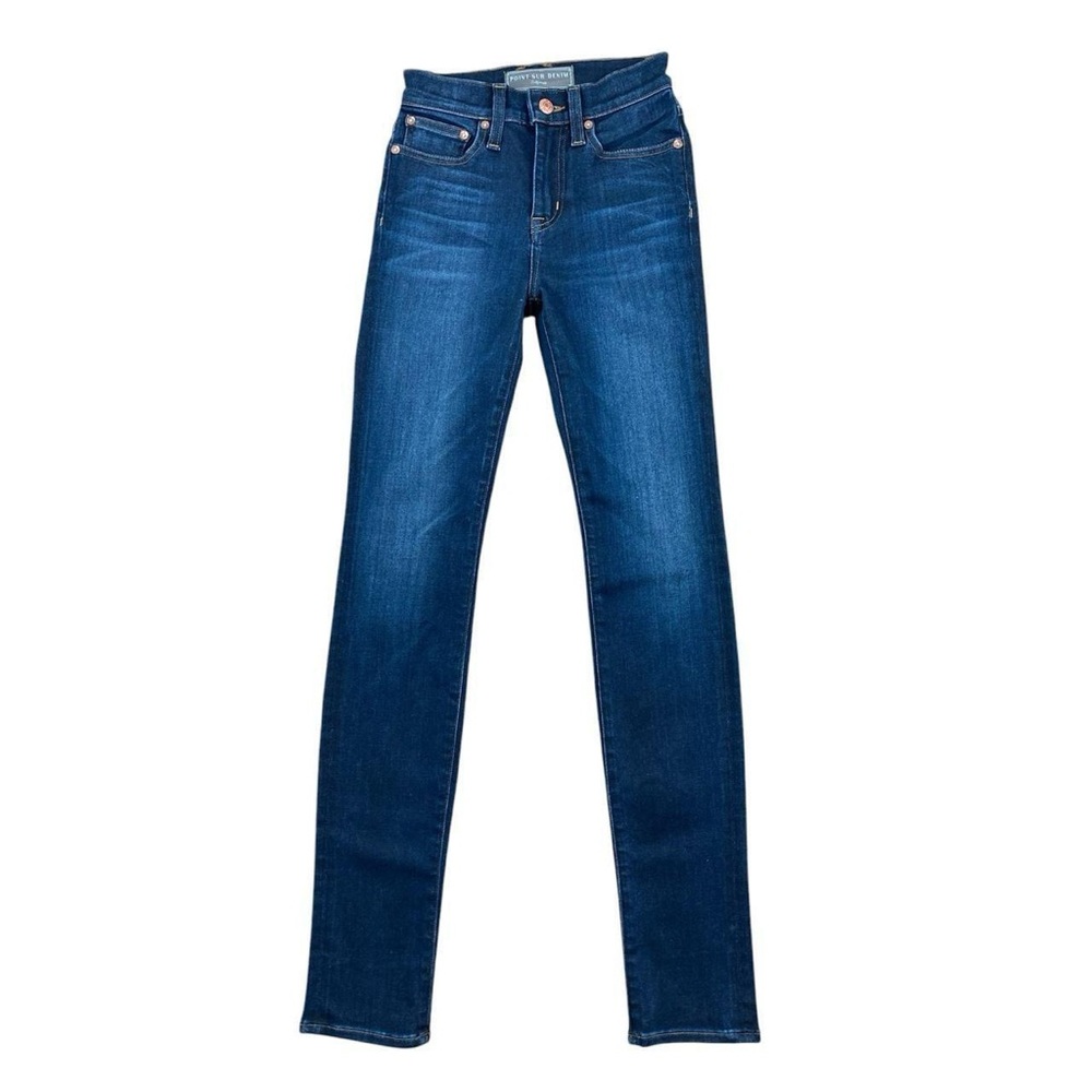 J crew point sur denim jeans